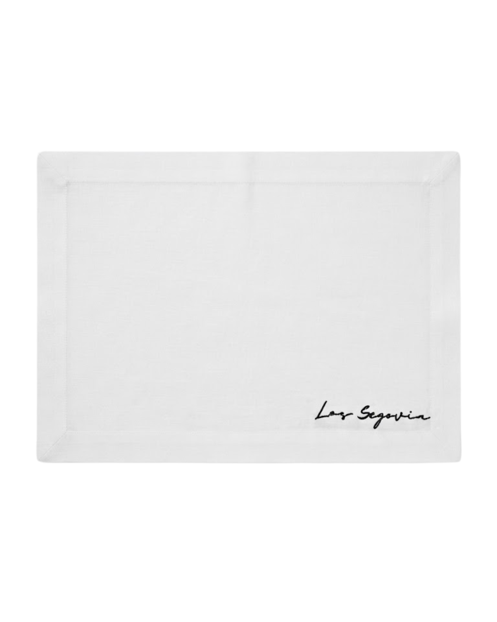 Embroidered Linen Table Placemats