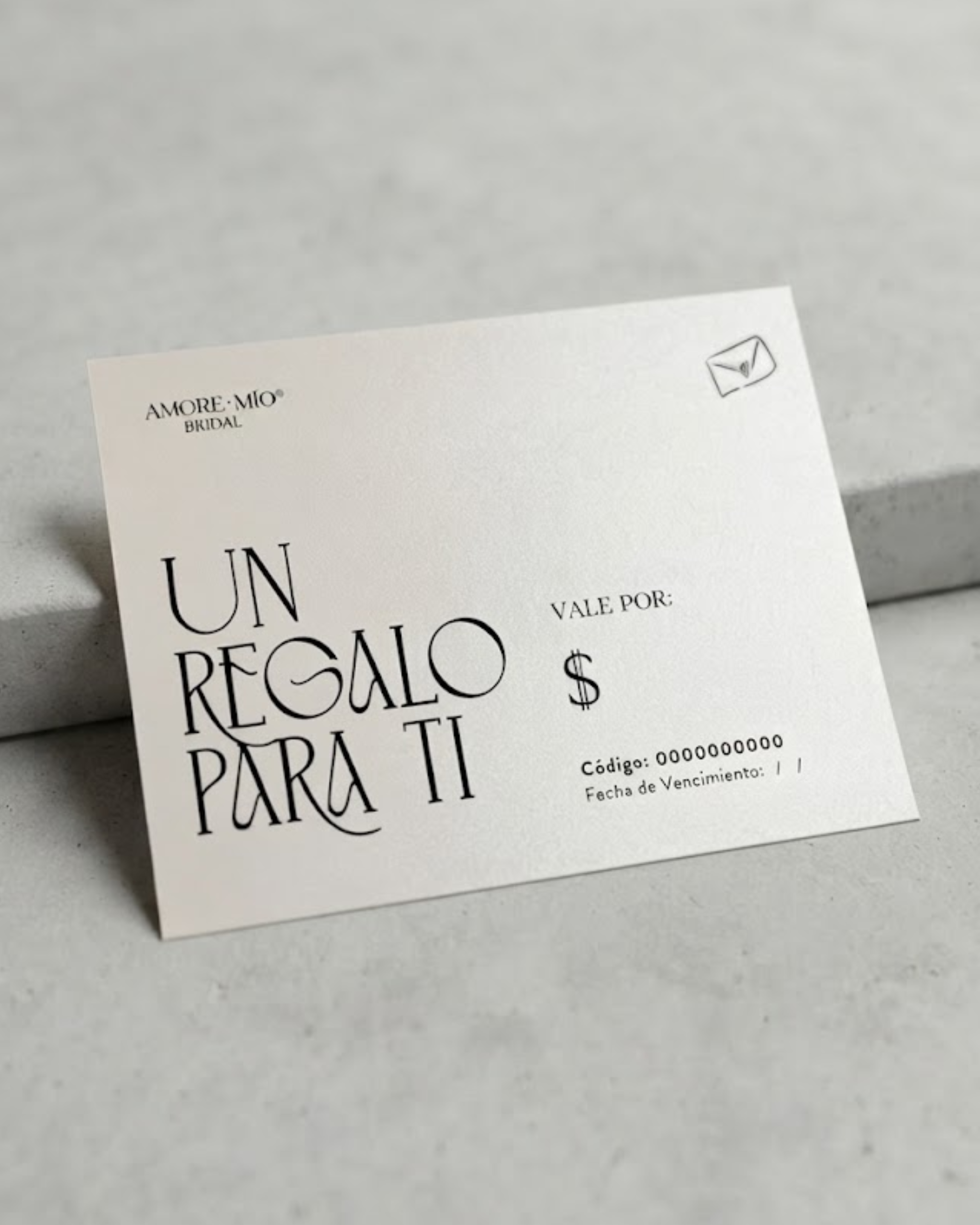 Amore Mío Gift Card