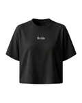 Black & White "Bride" Embroidered T-Shirt